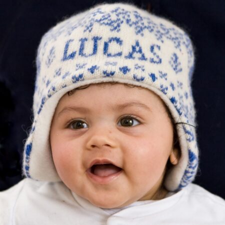 Baby modelling Knitted Personalised Animals Hat