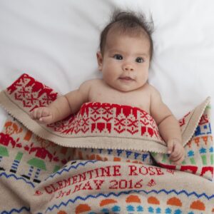 Toybox Baby Blanket in Festival
