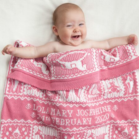 Playtime Personalised Baby Blanket in Blickling