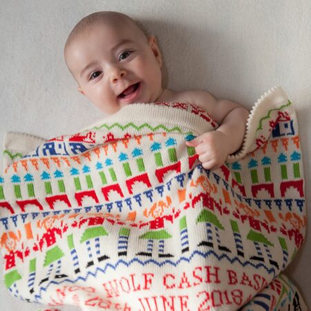 Toybox Personalised Baby Blanket