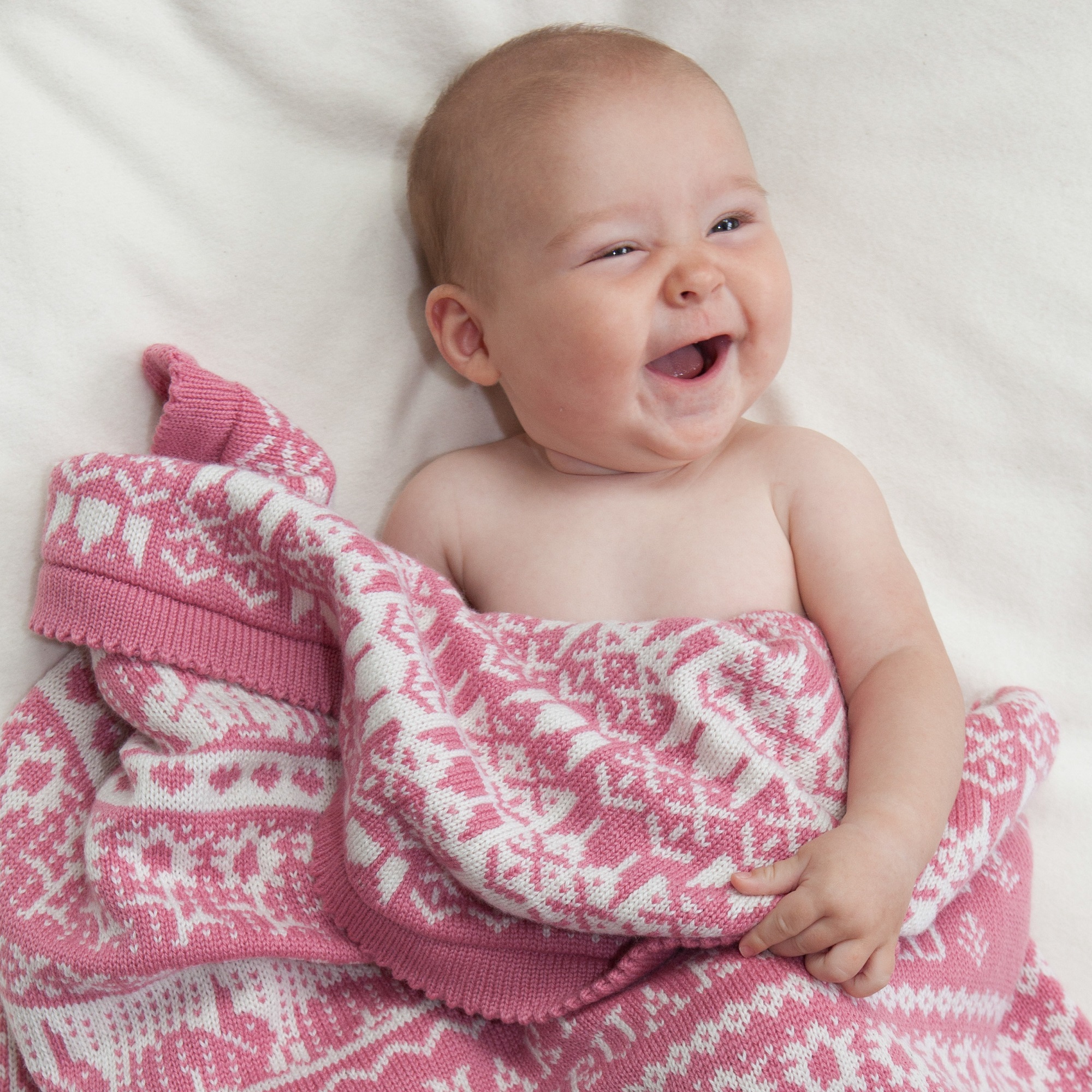 Hampton Personalised Cashmere Baby Blanket