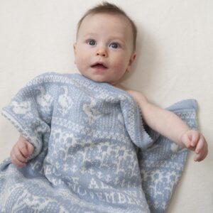 Glaven Cashmere Cotton Baby Blanket